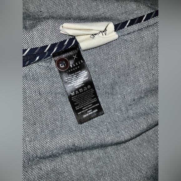 Ted Baker Baen Denim Utility Shacket size 6 - XXL (2XL) - nwt - 100% cotton - Picture 6 of 15